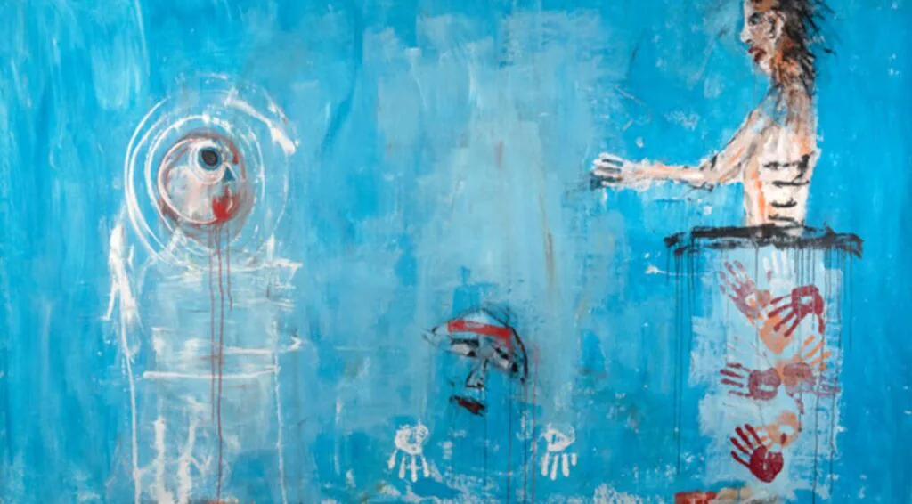 quadro "There Is No Magic In Death" (Não há magia na morte), de Michael Hafftka