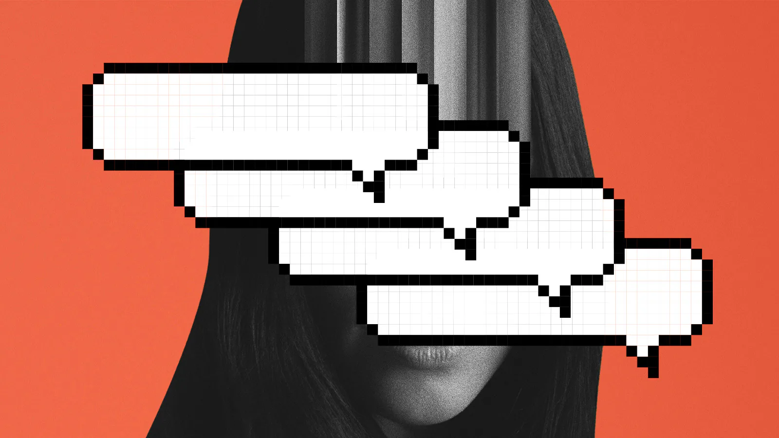 comentários falsos feitos com IA