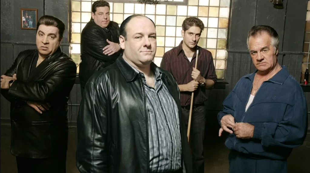 Tony Soprano e sua "equipe"