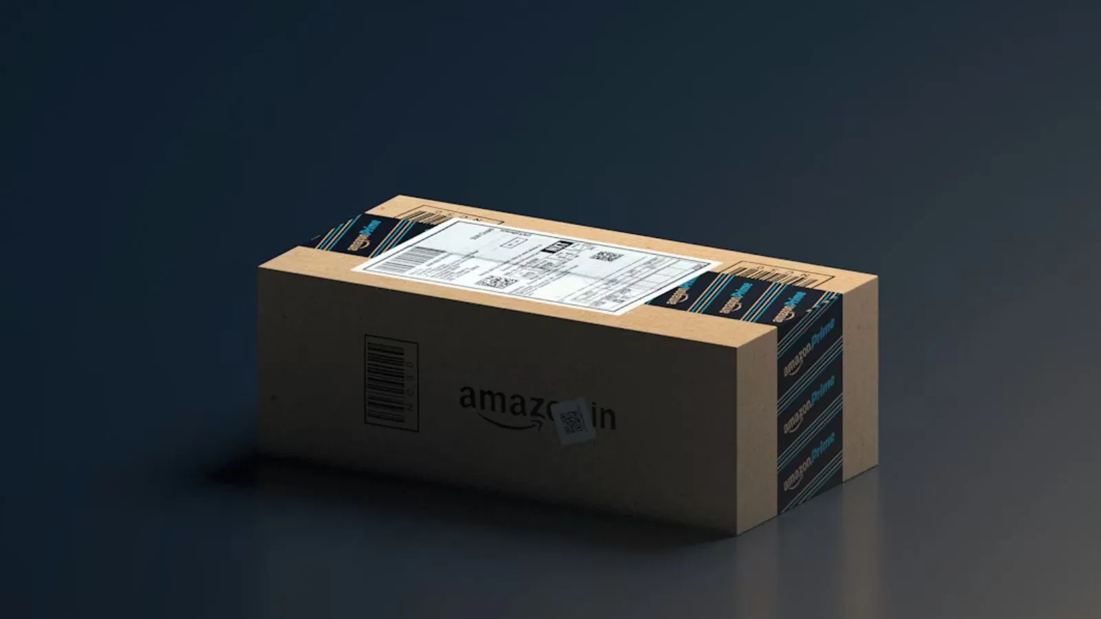 Caixa de entrega da Amazon
