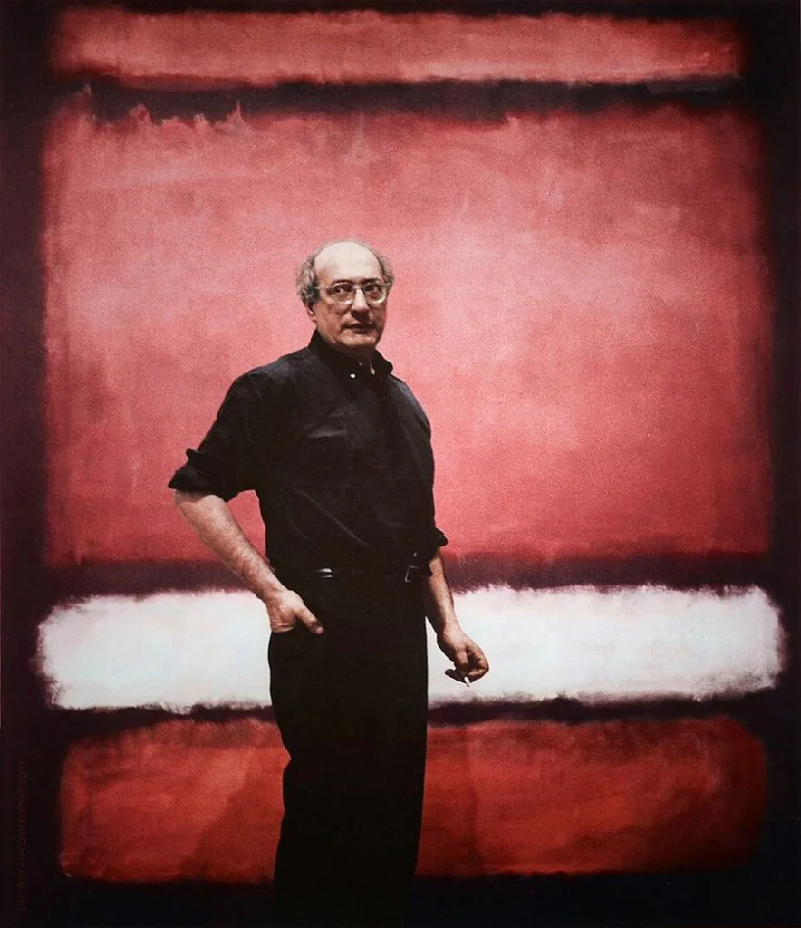 Mark Rothko em seu est&uacute;dio em Nova York