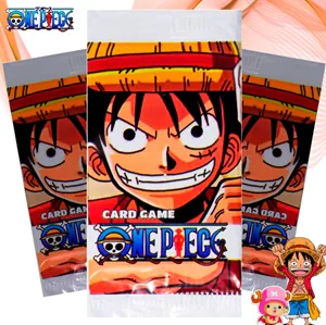 pacotes de cartas colecion&aacute;veis do jogo One Piece