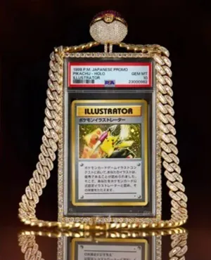 carta Pikachu Illustrator tornou-se a carta colecion&aacute;vel mais cara da hist&oacute;ria