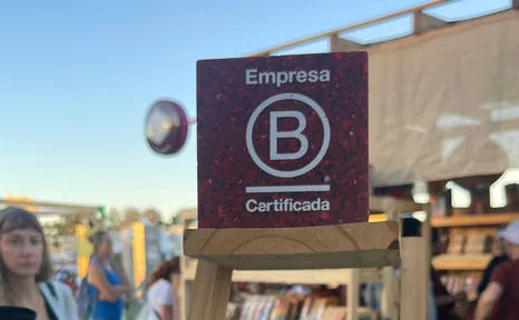 s&iacute;mbolo de empresa com certifica&ccedil;&atilde;o B