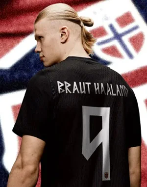 A tipografia da camisa da Noruega esconde uma homenagem aos vikings