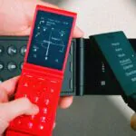 celular flip com botões e sem tela sensível ao toque