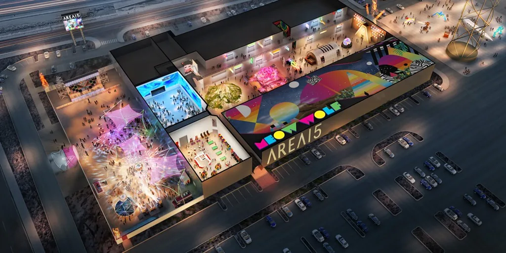 experi&ecirc;ncia imersiva de entretenimento no distrito Area15, em Las Vegas