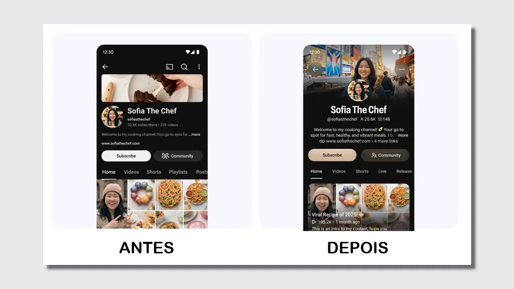 YouTube faz o maior redesign de interface da sua história