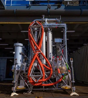 equipamento para captar energia geot&eacute;rmica no fundo do mar