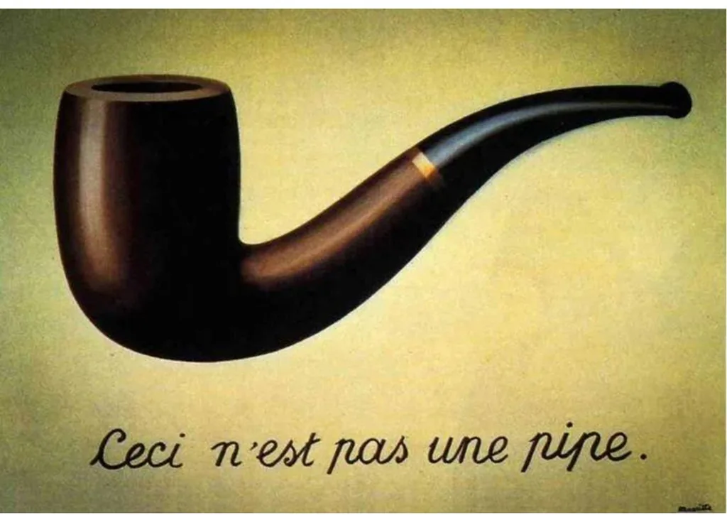 "A Trai&ccedil;&atilde;o das Imagens", pintura de Ren&eacute; Magritte (1929)